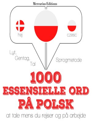 cover image of 1000 essentielle ord på polsk